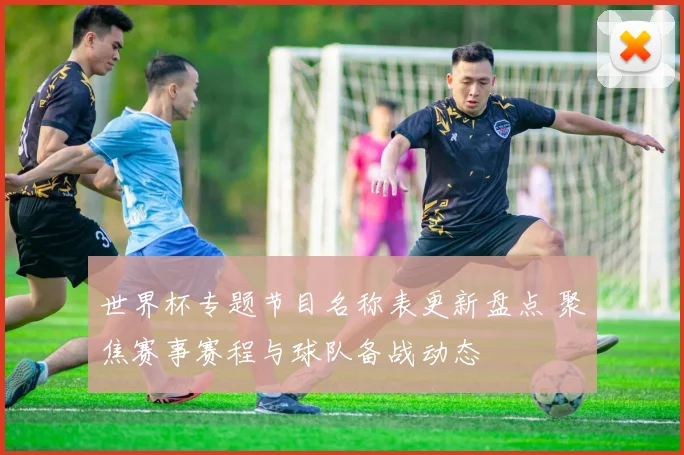 世界杯专题节目名称表更新盘点 聚焦赛事赛程与球队备战动态